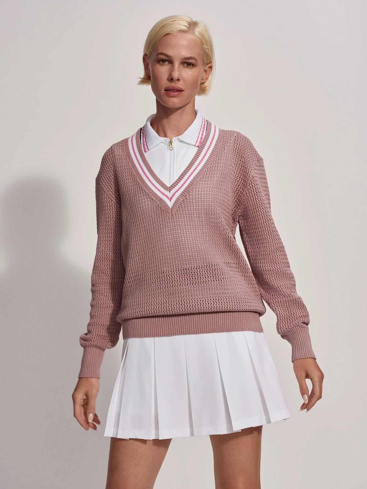 Hadley V-Neck Knit Sweater
