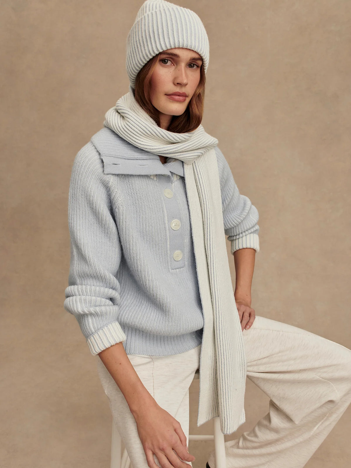 Filey Plated Sweater