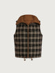 Golden Bronze/ Navy Check